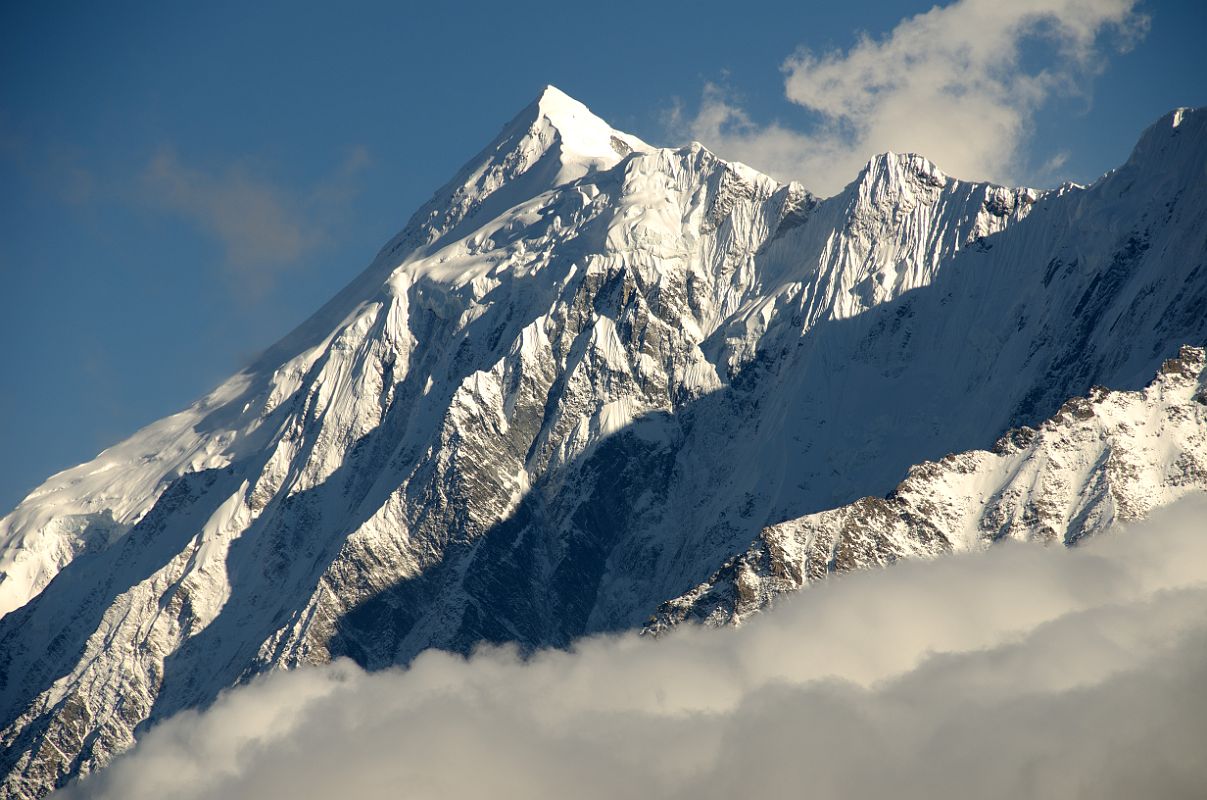 Click to enlarge -
Tilicho Peak Close Up Afternoon From Yak Kharka Around Dhaulagiri
Tilicho Peak Close Up Afternoon From Yak Kharka Around Dhaulagiri